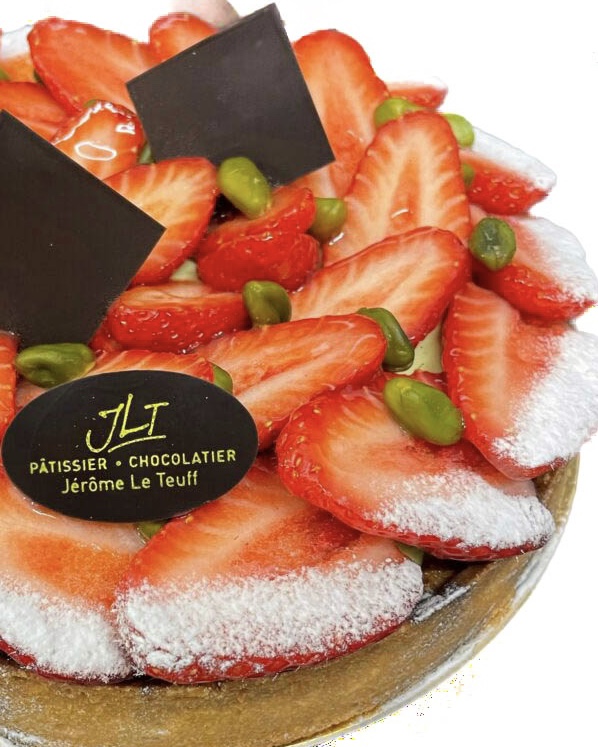 LA TARTE FRAISE VANILLE OU FRAISE PISTACHE