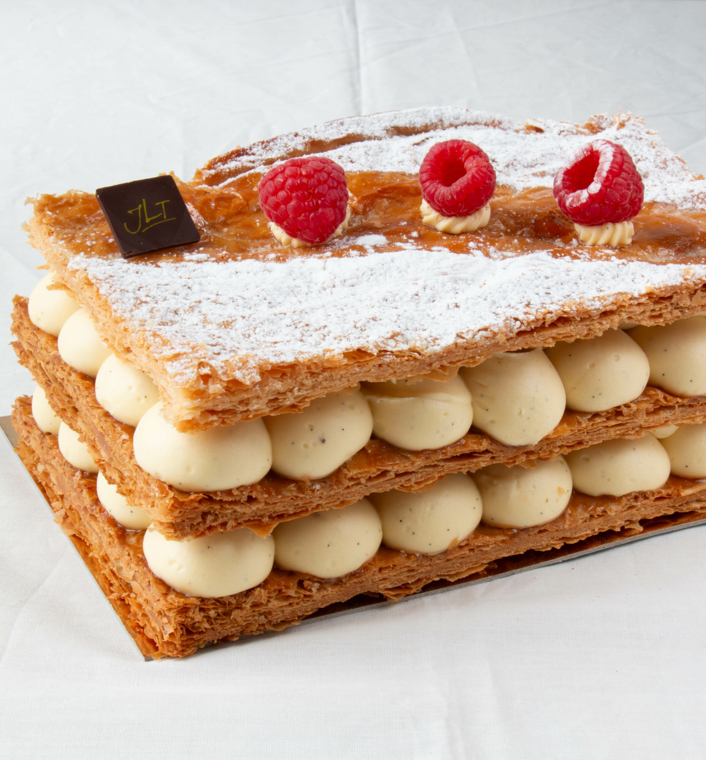 LE MILLEFEUILLE VANILLE, VANILLE FRAMBOISE OU PRALINÉ