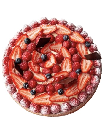 LA TARTE AUX FRUITS ROUGES 