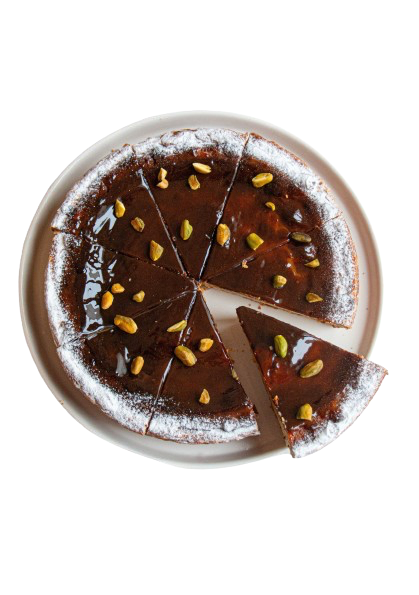 FLAN À LA PISTACHE 